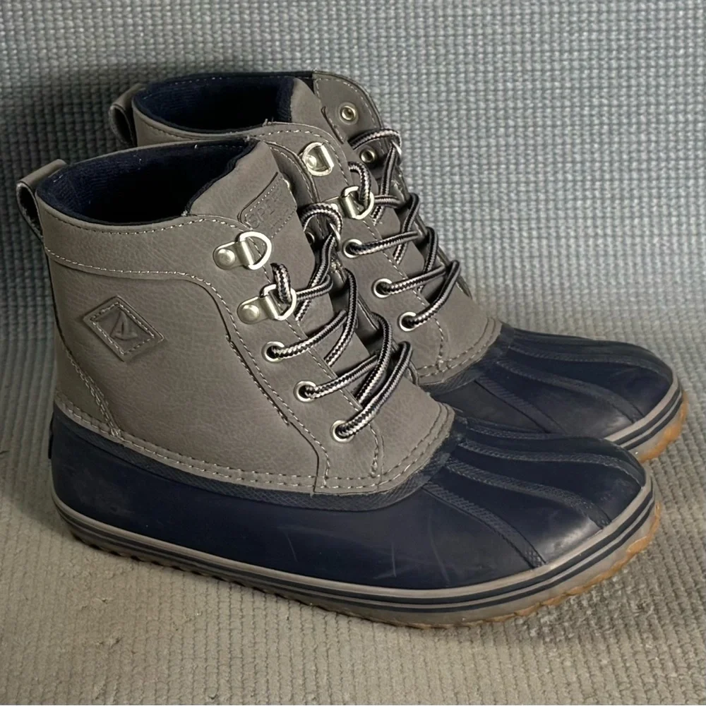Sperry‎ Little Kid Bowline Boots Gray/Black Size 3